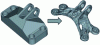 Figure 9 - LEAP engine fuel nozzle produced using additive manufacturing (LCPI image based on a GrabCAD 3D model)