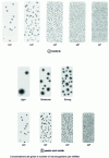 Figure 9 - References for tests to determine the level of contamination by micro-organisms