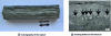 Figure 11 - Macrography of a bend-face texture test on a welded assembly of two austenitic stainless steel sheets