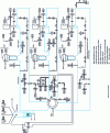 Figure 3 - Schematic diagram of a 900 MWe PWR primary circuit (3 loops), doc. EDF