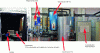 Figure 10 - Main components of the SATIR test bench