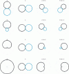 Figure 26 - Left: M-S pair with cardioid cell (M component). Right: L-R equivalence by sum and difference of M and S components. 1st line: ...
