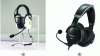 Figure 12 - Headsets for professional use: (a) Noise Master™ headset for very noisy environments (Technofirst Next Generation doc.), (b) Bose® A30 aviation headset (Bose doc.)