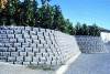 Figure 39 - Retaining wall, stackable elements