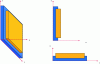 Figure 12 - Layers with offset perpendicular to the extrusion direction (Credit IFC Documentation)