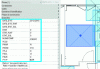 Figure 43 - Some of the data extracted from the CAD drawings is incorporated into the BIM models