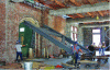 Figure 125 - Installing a stability gantry in a historic building after an earthquake (Photo DR)