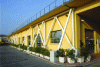 Figure 93 - Exterior seismic stability added (university restaurant in Pisa) (Photo Pierre Engel)
