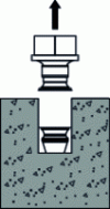 Figure 21 - Steel fracture (Credit Hilti France)