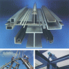 Figure 13 - Structures made of pultruded profiles and examples of pultruded profiles (source: MMFG, USA)