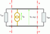 Figure 5 - Circuit as composed to simulate the monopole antenna coupling
inside a rectangular cavity working on the lowest resonance frequency