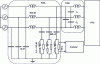 Figure 14 - Differential-mode disturbance study diagram with RSIL and input filter