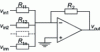 Figure 13 - Voltage inverting adder amplifier