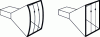 Figure 36 - E-plane sectorial horn with cylindrical and plane apertures
