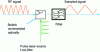 Figure 6 - Principle of the optically controlled microwave sampler [26]