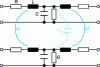 Figure 26 - Extraction of R, L, C, G parameters from two coupled lines 20 cm long (example obtained with CST PCB Design Studio software).