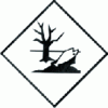 Figure 3 - "Environmentally hazardous material", 100 mm × 100 mm