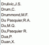 Figure 6 - Authors' names