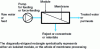 Figure 12 - Principle of membrane treatment