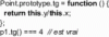 Figure 38 - Definition of a class method
