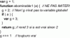 Figure 22 - Using var directions