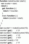 Figure 25 - Example of reading and modifying
a captured variable