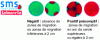 Figure 8 - SMS medium for salmonella detection (green: new medium/absence of salmonella after incubation; red: strong presumption of salmonella)