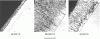 Figure 5 - Effect of silicon on the structure of galvanized coatings (CRM Metallographic Atlas)