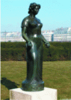Figure 10 - Example of intentional patina on bronze artwork: Pomone drapée, by Aristide Maillol