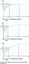 Figure 5 - Evolution of the metal species concentration profile during the ne period of a pulsed current regime for Jc > 