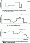 Figure 3 - One-dimensional schematic representation of different types of aggregate function