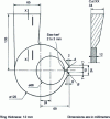 Figure 10 - Dimensional stability test piece: shell molding