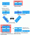 Figure 10 - Diagram of the various stages in the ion cutting process