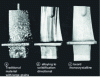 Figure 24 - Evolution of the microstructure of cast blades [18].