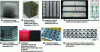Figure 7 - Examples of architectural materials produced by additive manufacturing