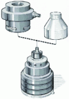 Figure 22 - Mounting the rollers with a hydraulic nut