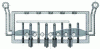 Figure 17 - Cross-section of a furnace with upper and lower heating beams