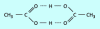 Figure 5 - Acetic acid dimer