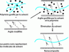 Figure 11 - Schematic diagram of the preparation of nanocomposites by solution mixing