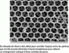 Figure 13 - Microstructure obtained from an assembly of polystyrene spheres 