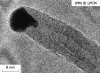 Figure 9 - HR-MET image of a multi-walled nanotube synthesized by PECVD 