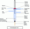 Figure 15 - Schematic diagram of split/splitless injector