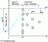 Figure 3 - Representation of the double electric layer: charge distribution and variation in electric potential ...