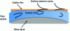 Figure 7 - Schematic diagram of a bent and polished single-mode optical fiber used for surface plasmon wave generation.