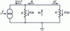 Figure 3 - Equivalent circuit to a detector and its
load for small signals and stationary             states