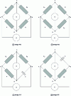 Figure 2 - Different structures used for AC Wheatstone bridges