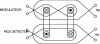 Figure 23 - Current comparator bridge: winding configuration of the modulator and flux detector (Credit: Guildline 9975)