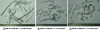 Figure 3 - Influence of machining conditions on the shape of aluminum chips after drilling with a coated Ref. 3 tool