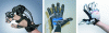 Figure 10 - From left to right: Cybergrasp from Cyberglove Systems; Rutgers Master II pneumatic glove; Dexmo system from Dexta Robotics.