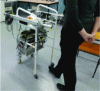 Figure 7 - Walking tracking robot developed at ISIR